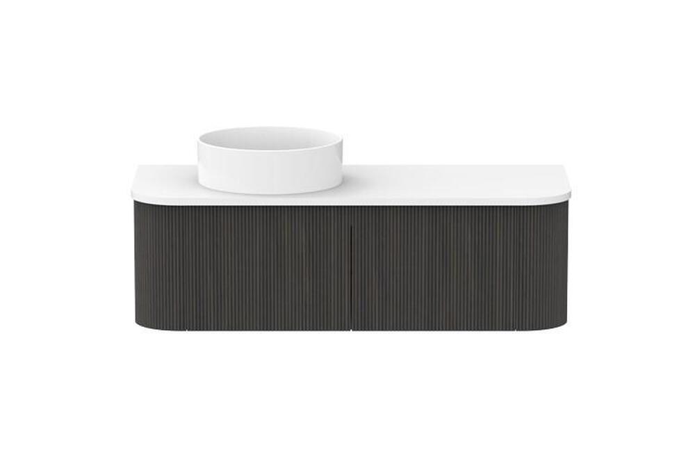 Waverley 1200 AD Wall Hung Vanity Left Hand Bowl Durasein Top