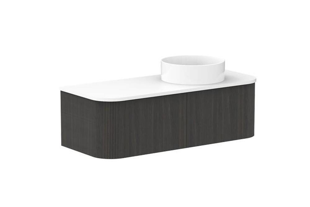 Waverley 1200 AD Wall Hung Vanity Right Hand Bowl Durasein Top