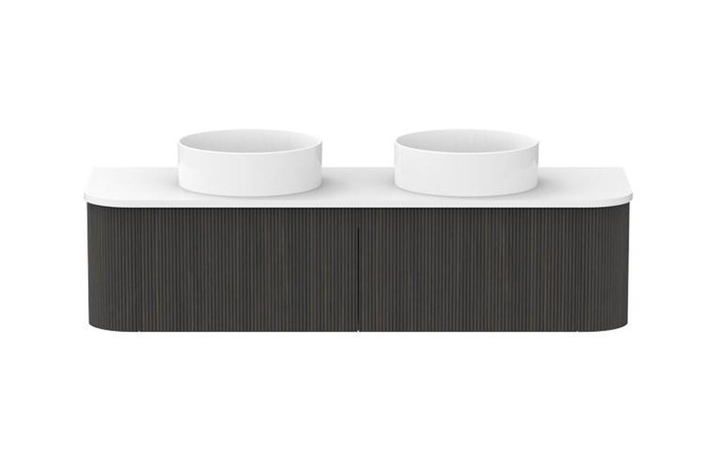 Waverley 1500 AD Wall Hung Vanity Double Bowl Durasein Top