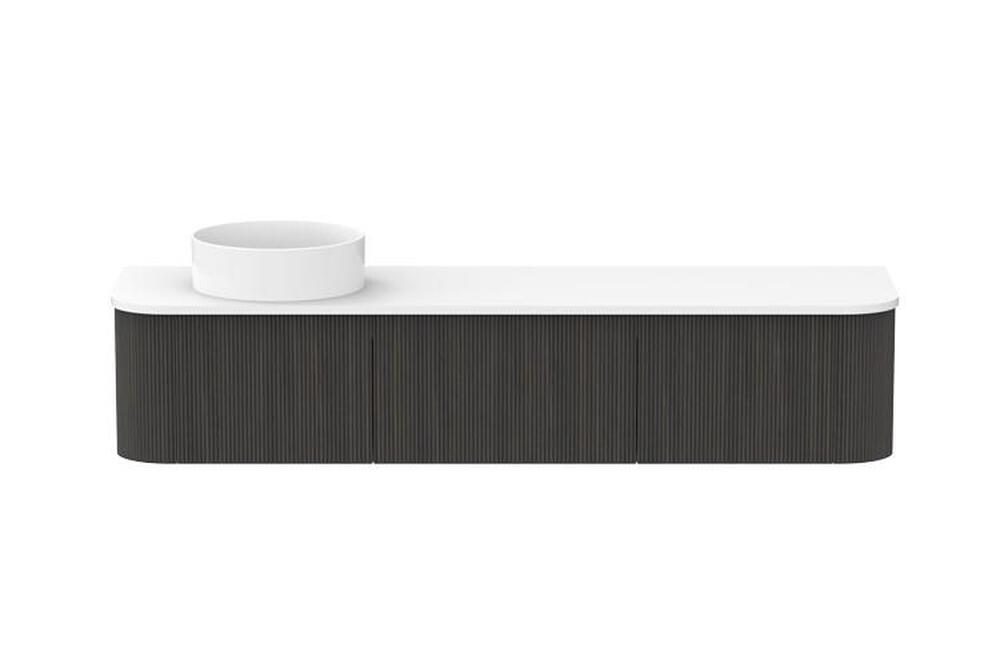 Waverley 1800 AD Wall Hung Vanity Left Hand Bowl Durasein Top