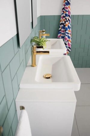 Integrity Semi Recessed Basin Gloss Finish 1TH