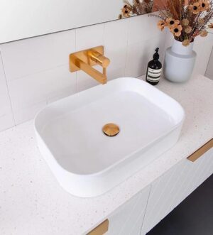 Max Above Counter Basin 550 x 370 Gloss White