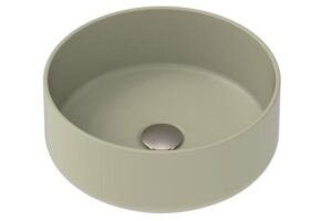 Margot Round Above Counter Basin 360 Matte Olive Ceramic