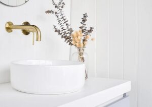 Margot Round Above Counter Basin 360 Gloss White Ceramic