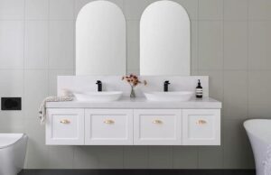 London 1800 WH DB Vanity Cherry Pie No Basins