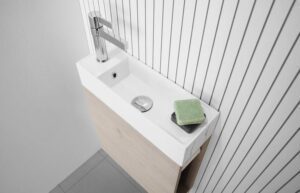 Allie 450 Vanity WH Gloss White Basin