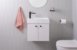 Lily 500 Vanity Wall Hung Gloss White