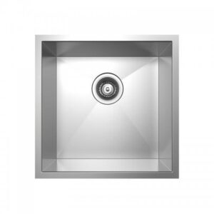 Lorne Single Bowl Sink 450mm Brushed Stainless Steel