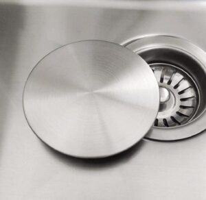 Coastal Sink Waste Cover Stainless Steel