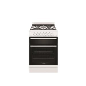 Gas Cooker Upright 60cm Seperate Grill 4 Burners With Wok White NG