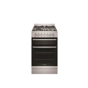 Dual Fuel Upright Cooker 54cm Elec Grill, FF Oven & Gas Burners With Wok S/S