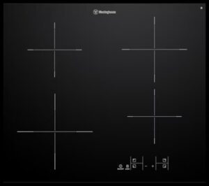 Induction Cooktop 60cm 4 Zone Touch Controls With Power Boost Black