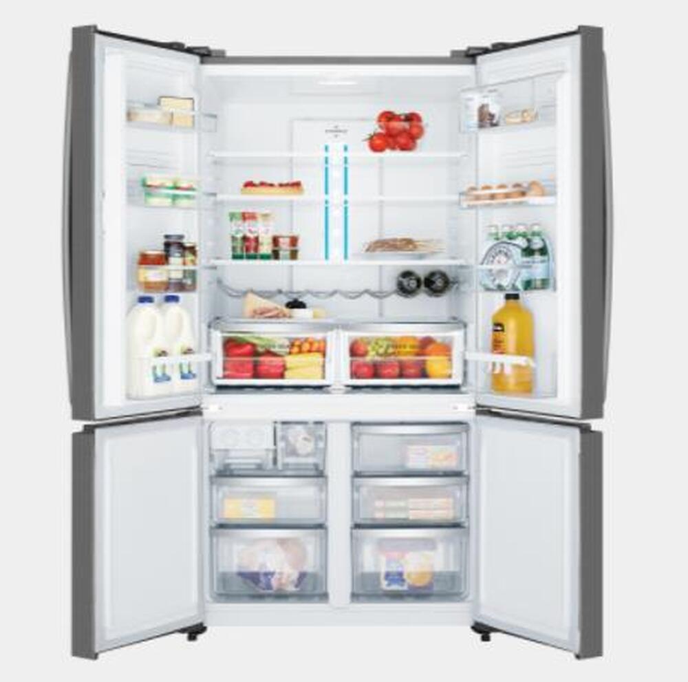 Refrigerator 600Ltr 90cm French 4 Door Dark Stainless - Image 2