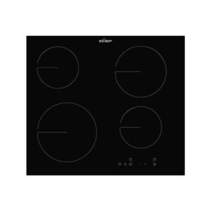 Electric Cooktop Ceramic 60cm 4 Zone Touch Controls Trimless Black