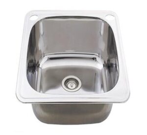 Classic 35L Slim SS Inset Tub 455x555x220mm 2TH