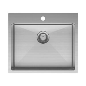 Hana 50L Laundry Sink Without O/Flow 1TH 590x510x230mm