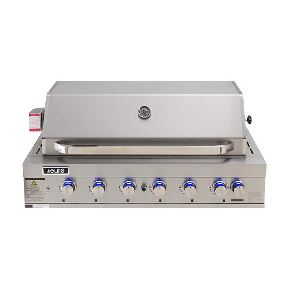 BBQ Built-In 120cm 6 Burner with Hood S/S