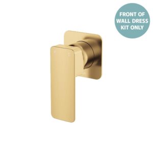 Tono Shower Mixer Small Square Plate Urban Brass Trim Kit ONLY LF