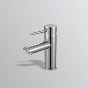 Nirvana Basin Mixer Straight Outlet Chrome
