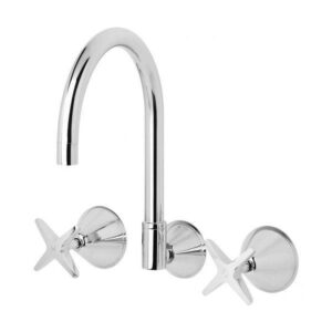 Ivy Wall Sink Set Chrome LF