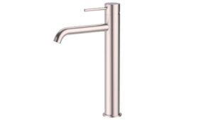 Otus Slimline Basin Mixer Highrise Curved Outlet S/S