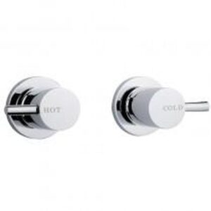 PJK90NZ Wall Top Assemblies 1/4 Turn Chrome LF