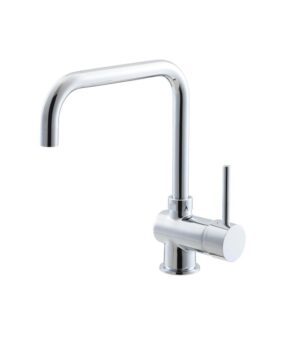 Verso 210 Kitchen Mixer Square Swivel Chrome