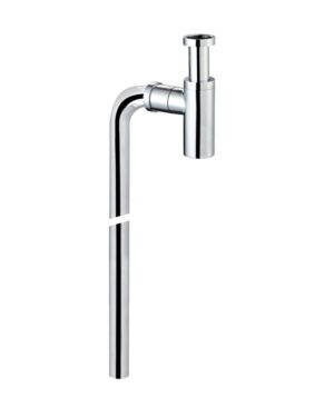 Bottle Trap 001 Round Floor Exit Pipe Only 40mm Chrome