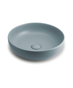Aurora 380 Ceramic Basin Above Counter 380 x115mm Matte Winter Sea
