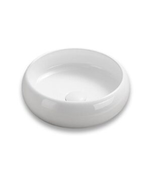 Arko 371 Basin Round 360mmx360mmx120mm Gloss White