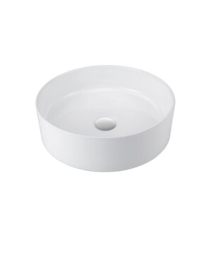 Arko 027 Ceramic Basin Above Counter 400mm 0TH NOF White