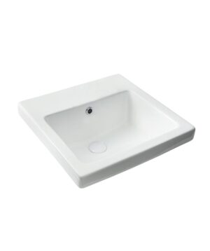 Kyra 017 Ceramic Basin Inset 430x430mm 0TH OF White