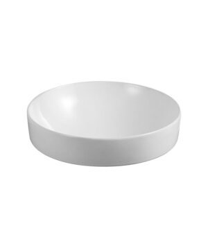 Obello 370 Basin Inset Round White Gloss