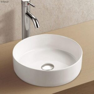 Reba Above Counter Basin 360mm NTH Gloss White