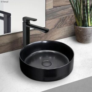 Reba Above Counter Basin 360mm NTH Matte Black