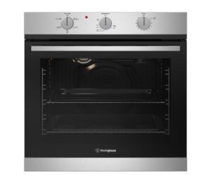 Gas Oven Built-In 60cm Fan Forced 5 Multifunction Knob Controls S/S