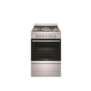 Dual Fuel Upright Cooker 60cm Elec Grill, FF Oven & Gas Burners With Wok S/S