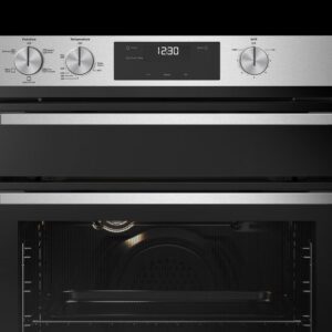 Electric Oven 60cm 5 Multifunction Seperate Grill Knob Controls S/S
