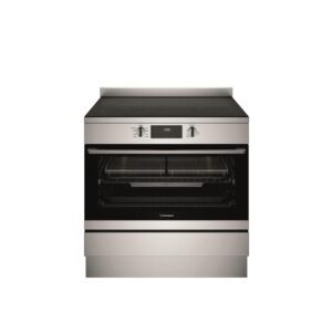 Electric Upright Cooker 90cm 5 Zone Ceramic Cooktop Air Fryer S/S