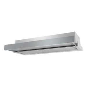 Slide Out Rangehood 90cm 3 Speed Dual Fan 340m3/h LED S/S