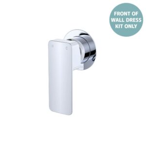 Tono Shower Mixer Small Round Plate Chrome Trim Kit ONLY