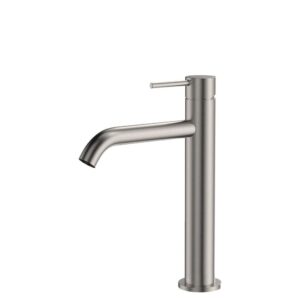 Kaya Medium Basin Mixer Brushed Nickel
