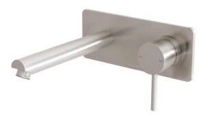 Pina Wall Basin/Bath Mixer Set Trim Kit Only Brushed Nickel LF