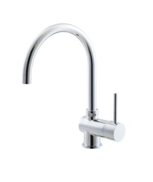 Verso 211 Kitchen Mixer Gooseneck Swivel Chrome