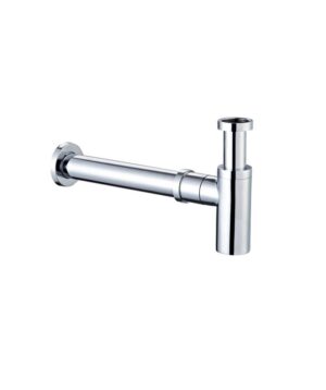 Bottle Trap 001 Round Wall Exit 40mm Chrome