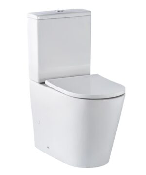 Modia Wall Faced Toilet Suite Cleanflush Soft Close Slim Seat