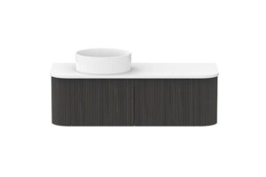 Waverley 1200 AD Wall Hung Vanity Left Hand Bowl Durasein Top