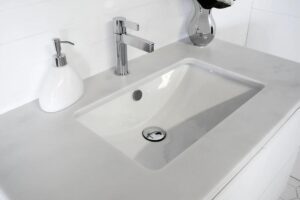 Scoop Under Counter Basin Gloss White Ceramic