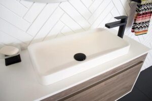 Faith Semi Inset Basin Matte Finish NTH