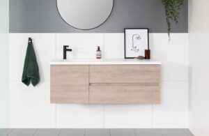 Drift 1200 Wall Hung Vanity LH Offset